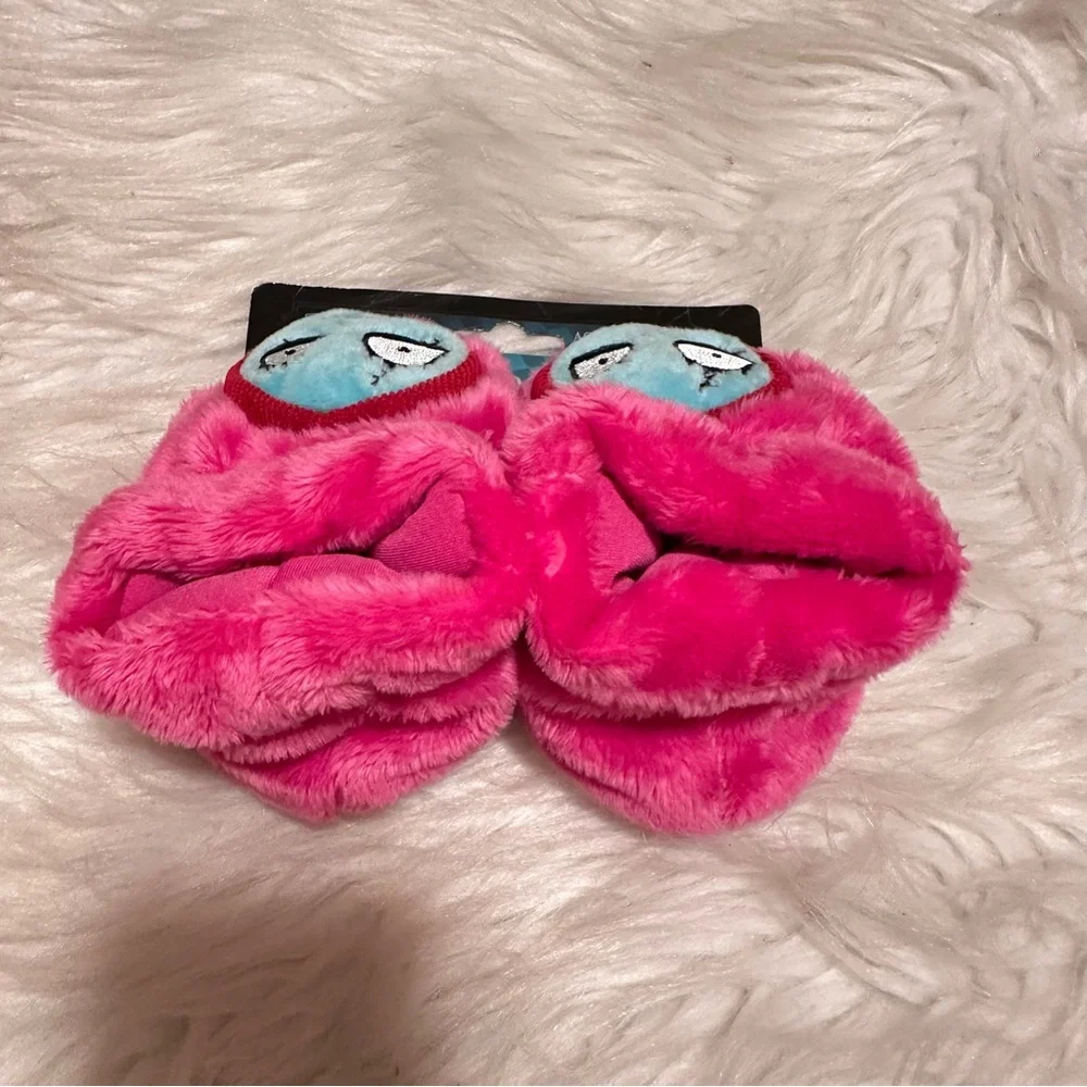 Pink Sally Baby Booties